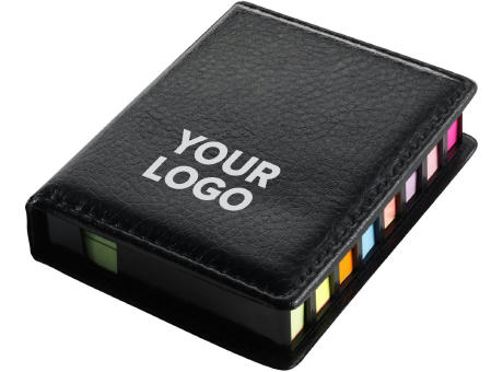 Haftnotizenin PU Etui Pierce Werbeartikel