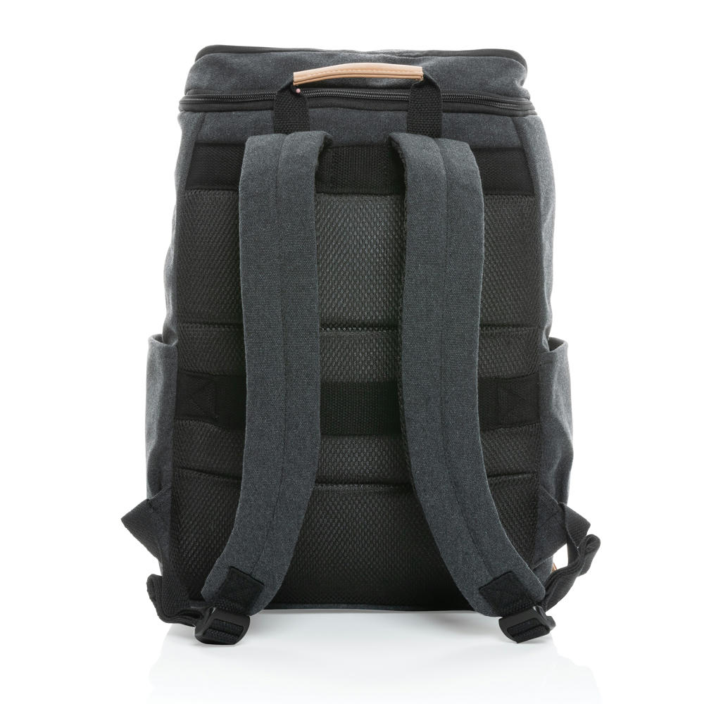 Impact AWARE™ 16 oz. r recyceltem canvas 15" Laptop-Rucksack Werbeartikel