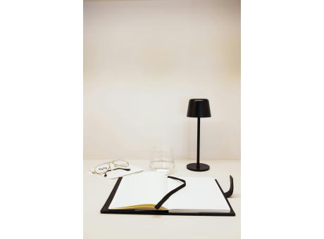 Zenic USB Tischleuchte aus RCS recyceltem Kunststoff bedrucken