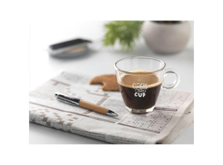 Lugano Kaffeeglas 230 ml Werbeartikel