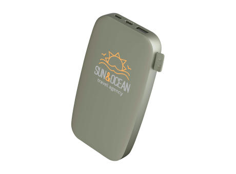 Fresh 'n Rebel Powerbank 18000 mAh USB-C Dusky Blue bedrucken