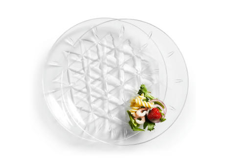 Sagaform Acryl Picknick großer Teller 2er-Set Ø26cm Werbeartikel