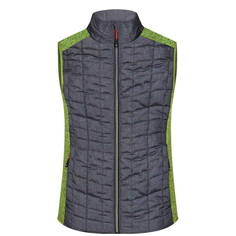 Product image Ladies' Knitted Hybrid Vest - Weste im stylischen Materialmix Werbeartikel