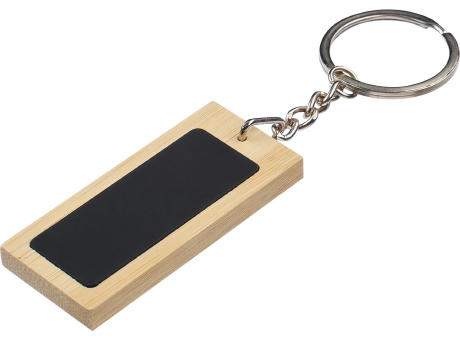 Product image Schlüsselanhänger aus Bambus Geoffrey bedrucken