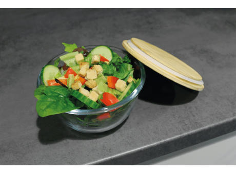 FRESH LUNCH - Glasschüssel Werbeartikel