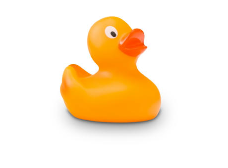 Werbeente Carla Mini, ca. 6 cm Werbeartikel