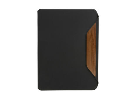 Teri AWARE™ A4 Portfolio aus RPET und Walnuss bedrucken