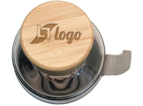 Product image Glasflasche 'Reisui', 1L, Neoprenhülle bedrucken