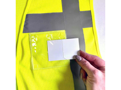 Warnweste MULTI-POCKET Gr. 2XL/3XL Werbeartikel