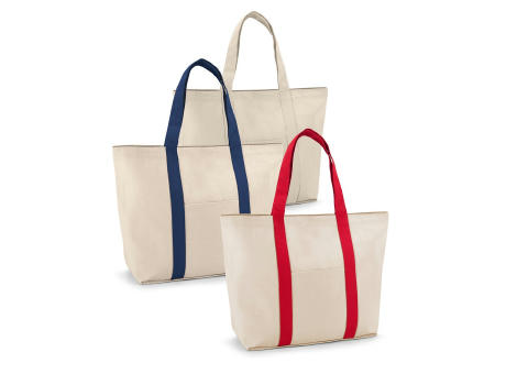 VILLE. Tragetasche aus 100% Canvas-Baumwolle mit einer Innentasche (280 g/m²) bedrucken