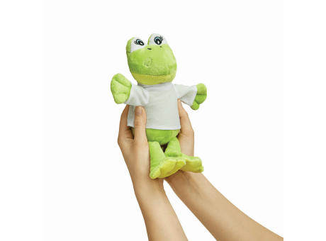 FRIEDA - Plüsch-Frosch Werbeartikel