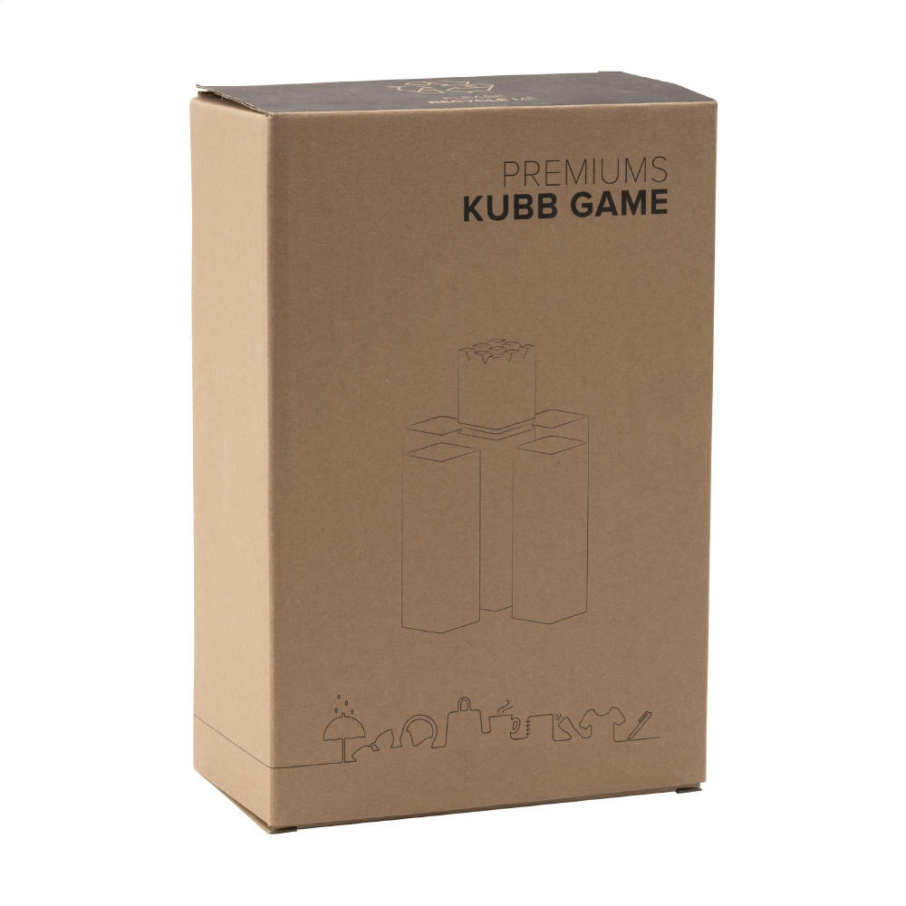 Kingdom Kubb Outdoor Game Spiel Werbeartikel