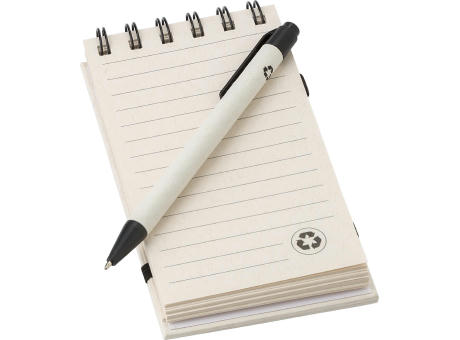 Notizbuch aus recyceltem Milchkarton Martha Werbeartikel