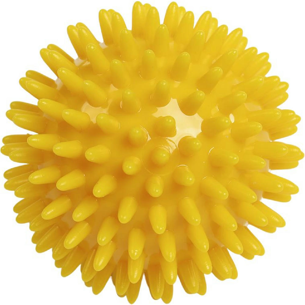 Product image Igelball / Massageball, neutral (80mm, Gelb) Werbeartikel