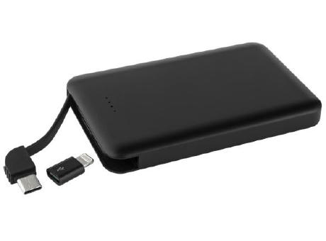 Product image Metmaxx® Powerbank "EnergyTripleForce" schwarz Werbeartikel
