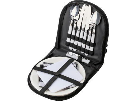 Picknick-Reisetasche aus Segeltuch Jacques Werbeartikel