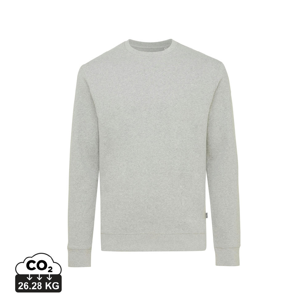 IQONIQ Denali ungefärbt. Rundhals-Sweater aus recycelter BW Werbeartikel