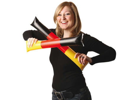 Klopfschlauch "Sticks" Werbeartikel