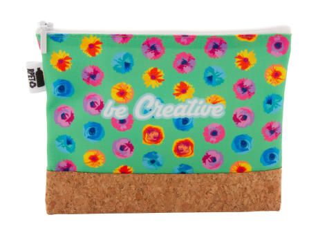 Product image Individuelle Kosmetiktasche CreaBeauty Cork M RPET Werbeartikel