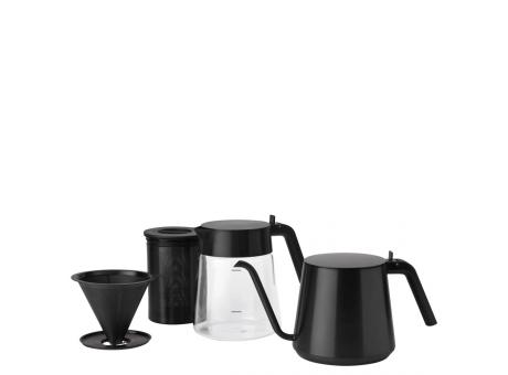 Stelton Nohr Gooseneck Wasserkessel black metallic Werbeartikel