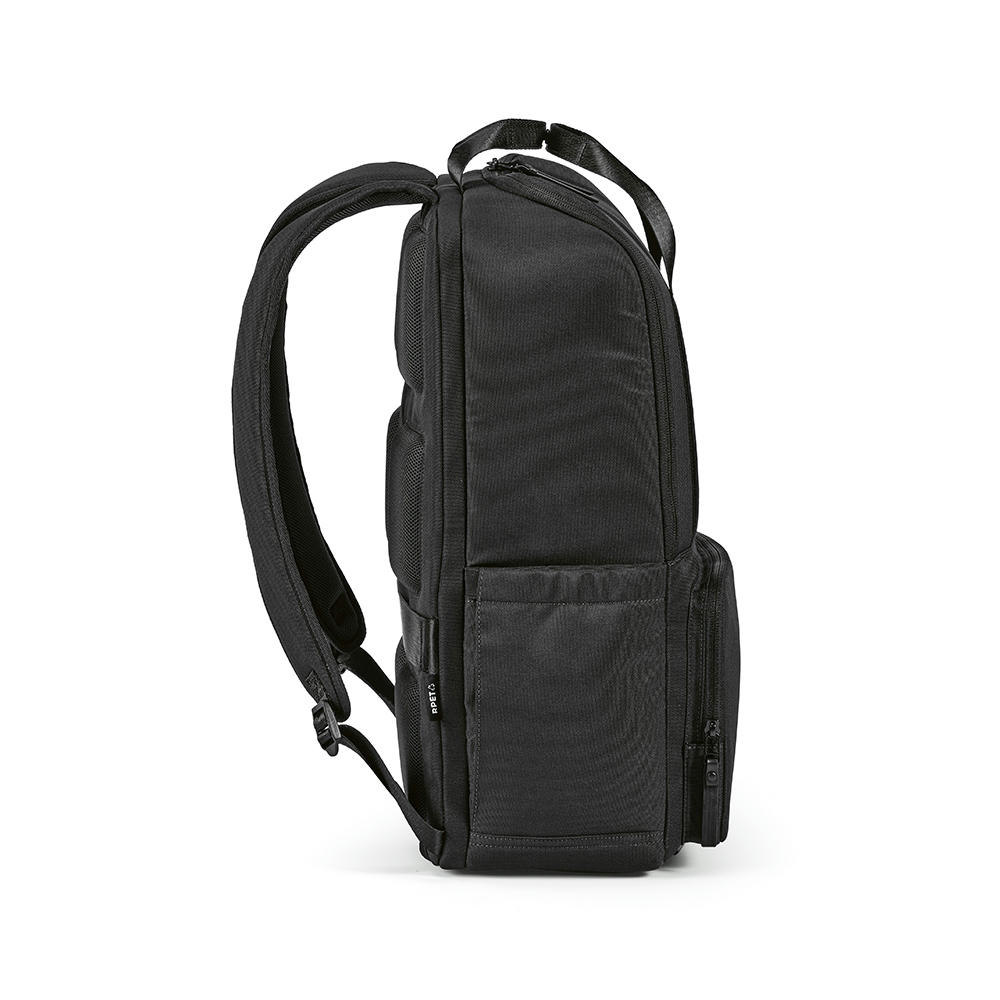 Bucharest Laptop Rucksack 18L rPET 600D Werbeartikel