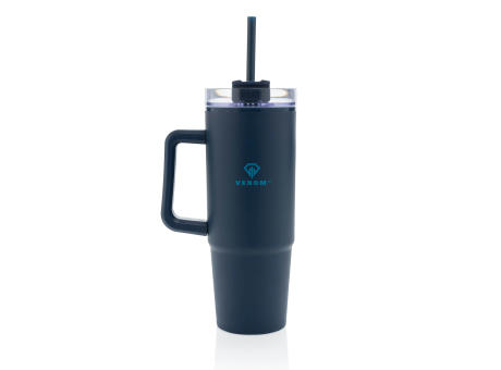 Tana Becher aus RCS recyceltem Kunststoff mit Griff 750ml bedrucken
