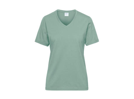 Ladies' ORGANIC Workwear T-Shirt   OCS Blended - Strapazierfähiges und pflegeleichtes T-Shirt Werbeartikel