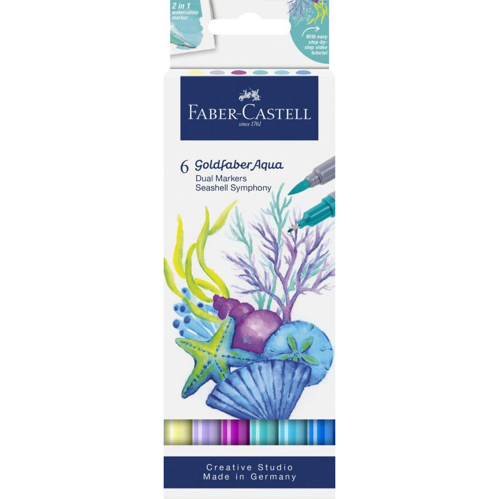 Goldfaber Aqua Dual Marker Seashells Werbeartikel