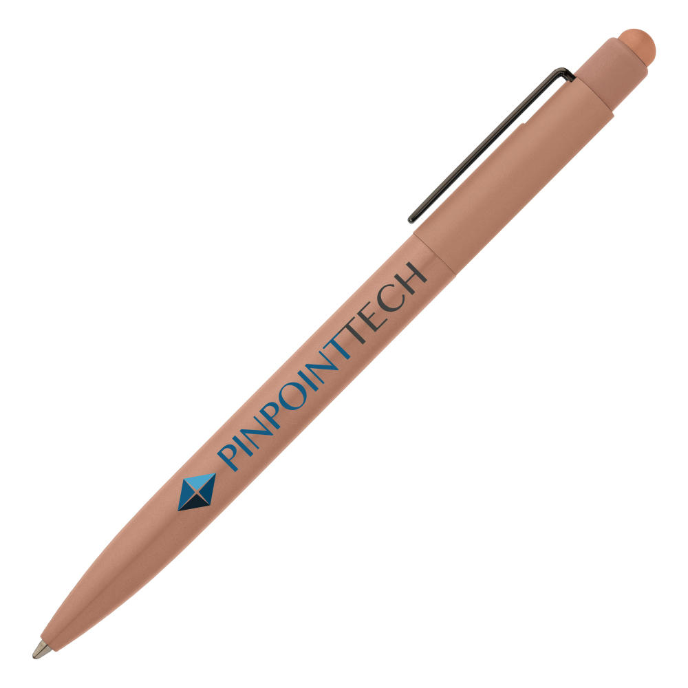 Evo Softy Kugelschreiber aus recyceltem Aluminium - m/Stylus Werbeartikel