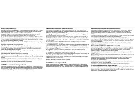 CHIP 3 Wireless Charger 15W mit Logolicht Werbeartikel