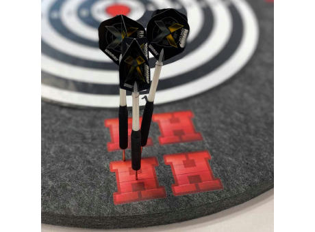 Dartscheibe "45" aus recyceltem Vlies | komplett individuell bedruckbar bedrucken