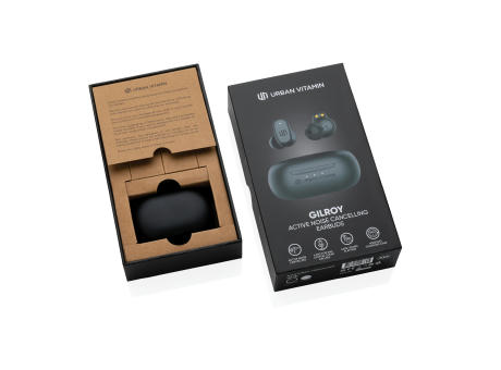 Urban Vitamin Gilroy Hybrid ANC und ENC Ohrhörer Werbeartikel