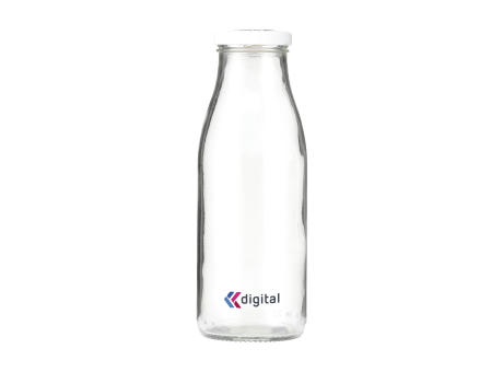 Product image Glassy Recycled Bottle 500 ml Trinkflasche bedrucken