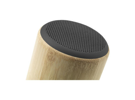 Timor Bamboo Wireless Speaker Werbeartikel