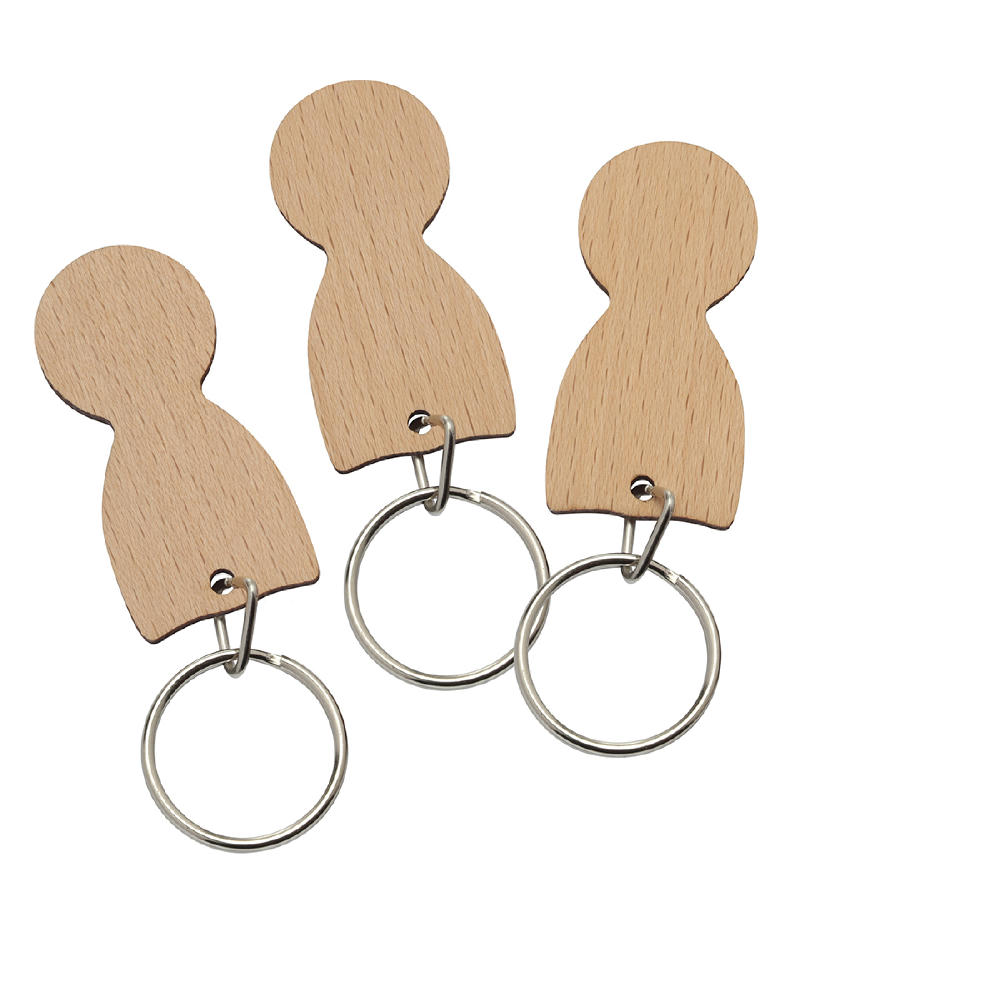 Product image Einkaufswagenlöser Holz Werbeartikel