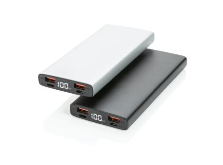 18W PD Powerbank mit 10.000 mAh aus Aluminium bedrucken