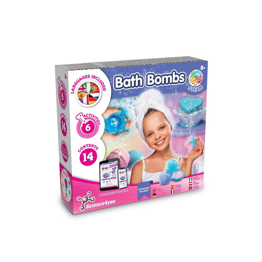 Product image Bath Bombs Kit I. Lernspiel für Kinder Werbeartikel