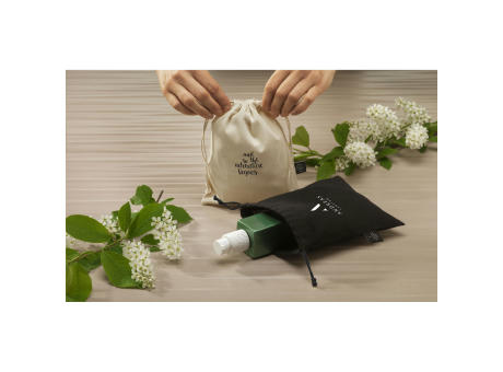 Gift Pouch Naturel GRS Recycled Cotton (150 g/m²) S bedrucken