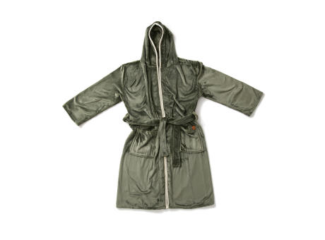 VINGA Louis Luxus Plüsch GRS rPET Bademantel Größe S/M Werbeartikel