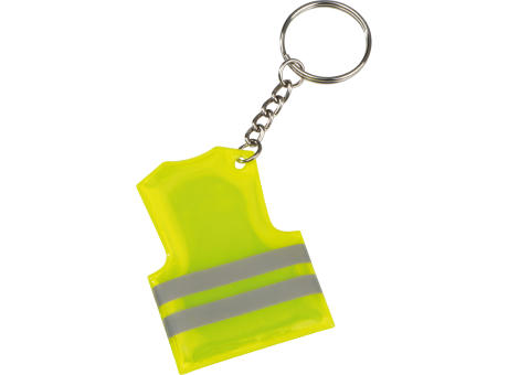 Product image Schlüsselanhänger in der Form einer Sicherheitsweste Werbeartikel