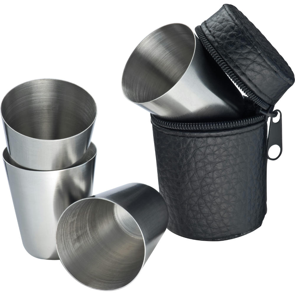 Product image 4 Schnapspinnchen aus Edelstahl Werbeartikel