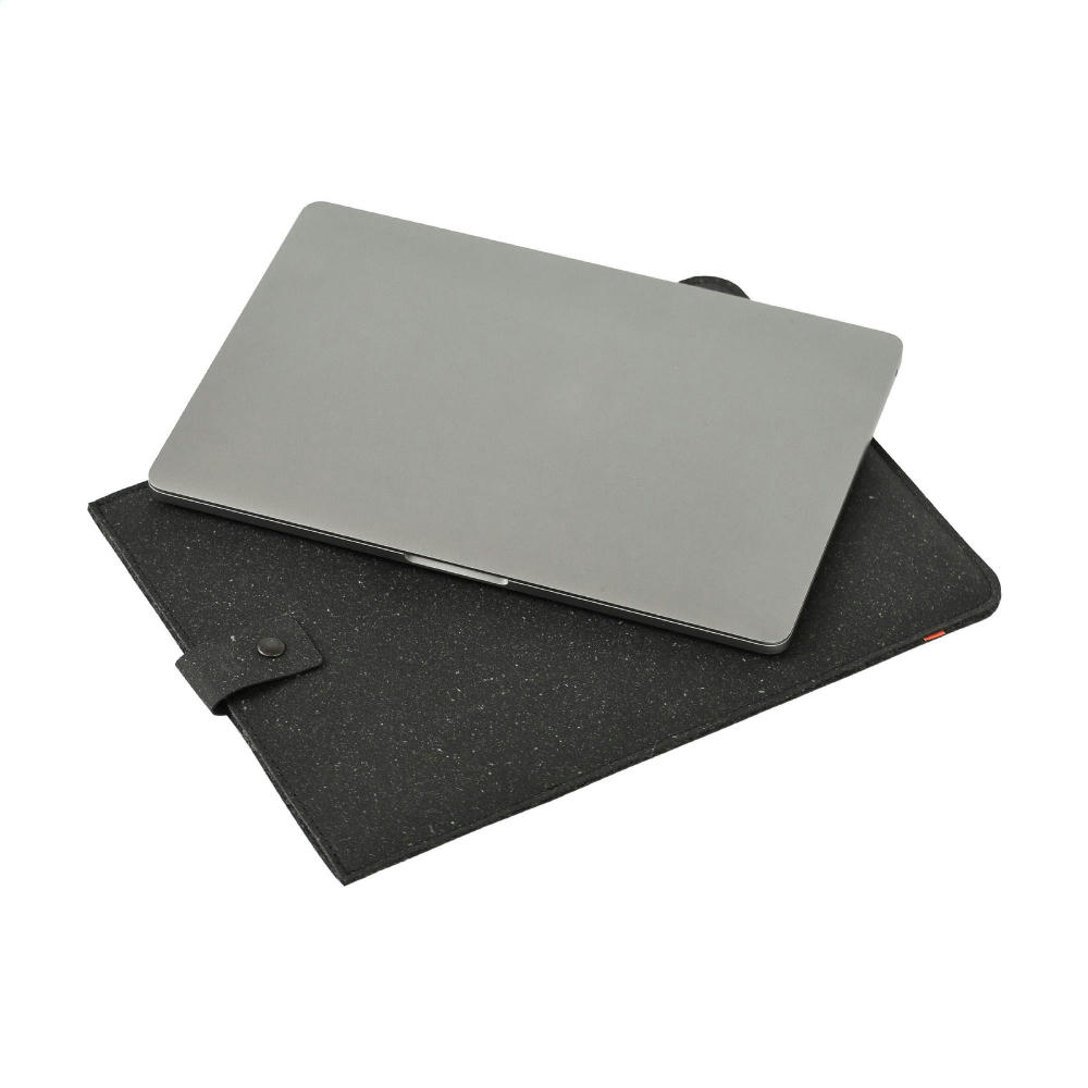 Recycled Leather Laptop Sleeve 14" Werbeartikel