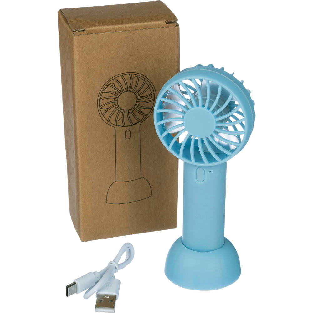 Elektrischer ABS-Handventilator Oren Werbeartikel