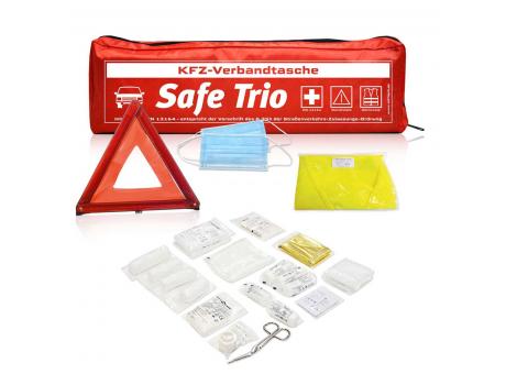 Kfz-Verbandtasche Safe Trio Digital Werbeartikel