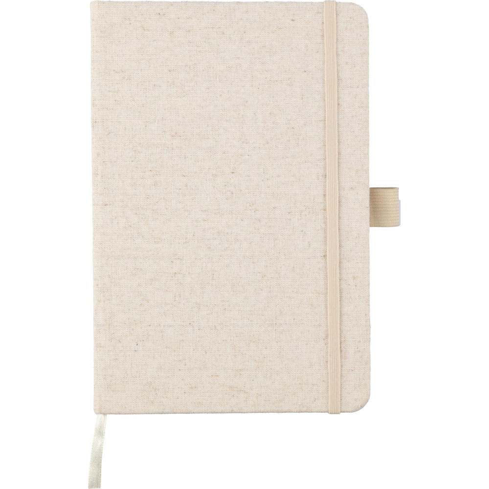 Notizbuch Barbara | Hanf | A5 | Liniert Werbeartikel
