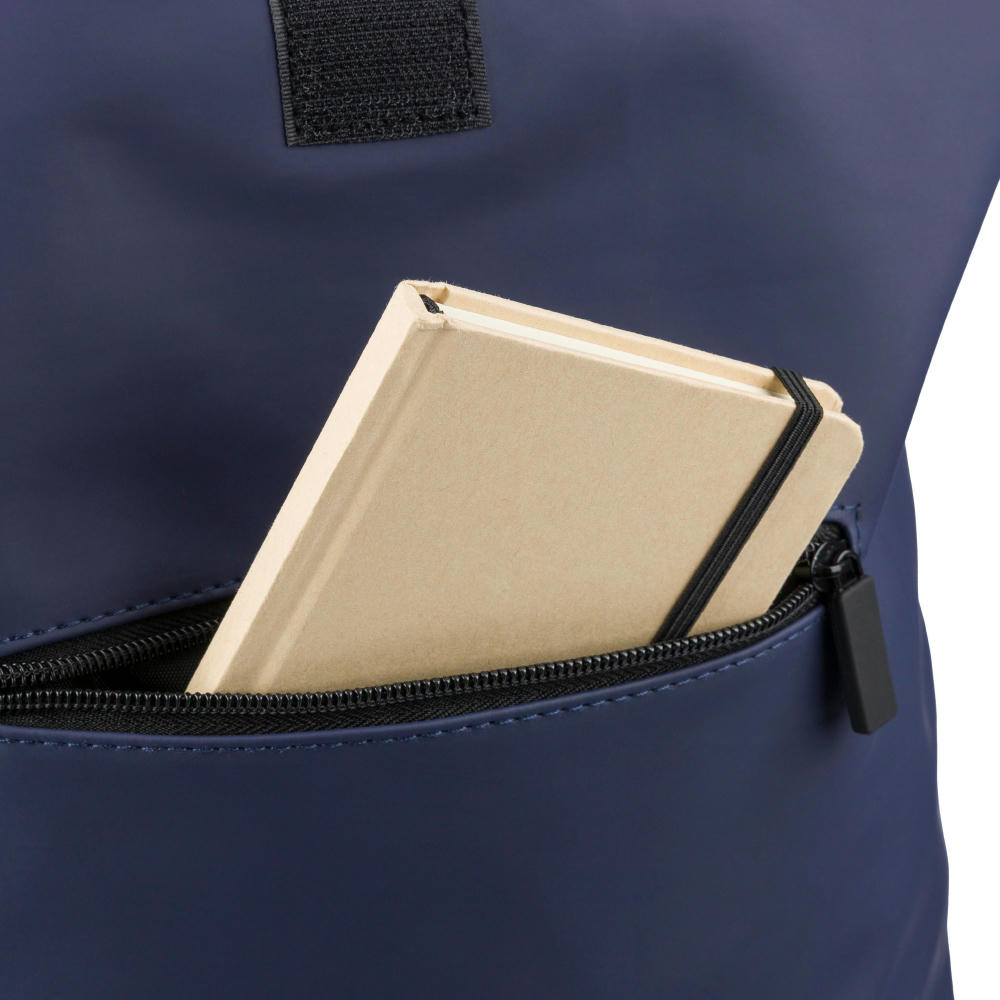 Recycelter PU-Rucksack Naiya Werbeartikel