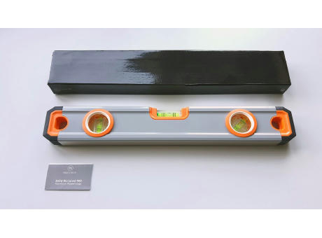 Aluminium-Wasserwaage "Solid Alu Level 400 orange" Werbeartikel