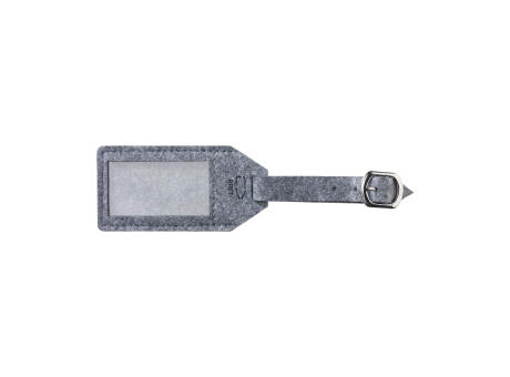RPET Felt GRS Luggage Tag Gepäckanhänger bedrucken