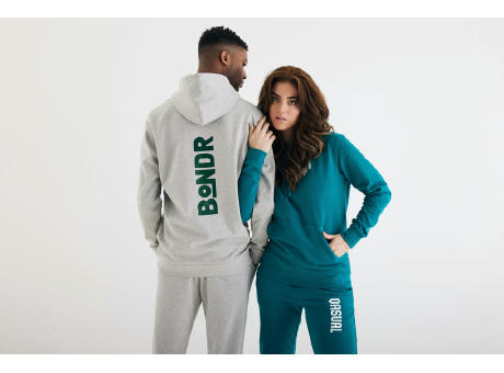 IQONIQ Torres ungefärbter Hoodie aus recycelter Baumwolle Werbeartikel