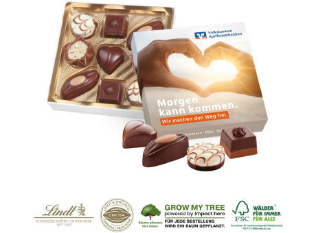 LINDT PRALINÉS „KLEINE KOSTBARKEITEN“ Werbeartikel